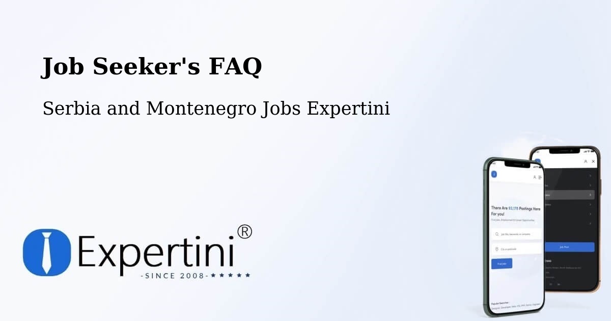 Job Seeker FAQ – Powell River - Serbia and Montenegro Jobs Expertini
