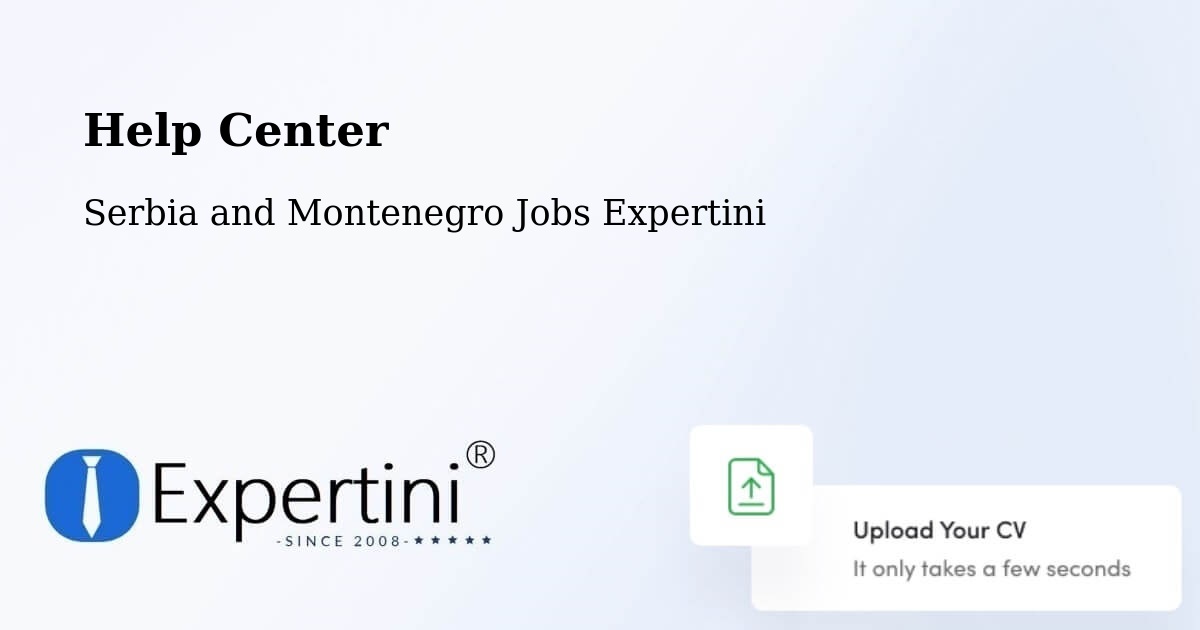 Help Center – Powell River - Serbia and Montenegro Jobs Expertini