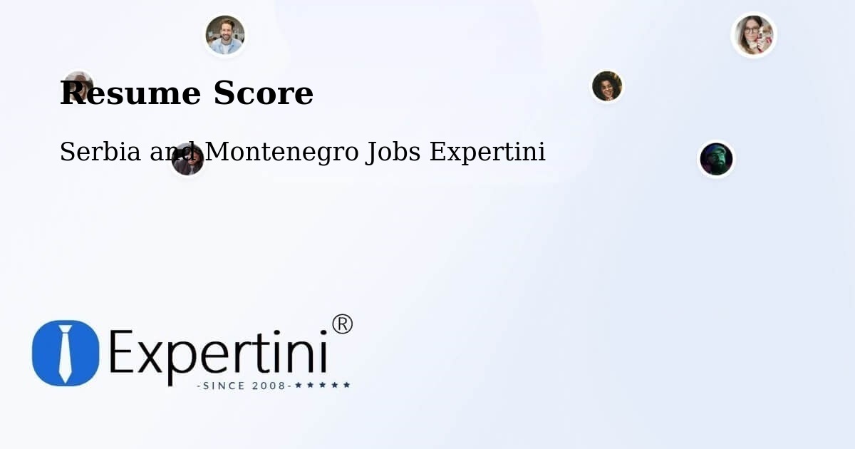 Resume Score & Job Description Match Tool – Powell River - Serbia and Montenegro Jobs Expertini